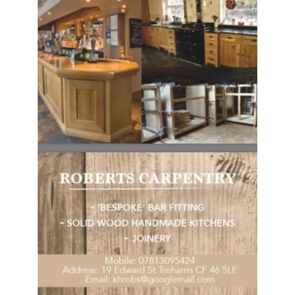 Logotipo de Roberts Carpentry & Joinery (Bespoke)