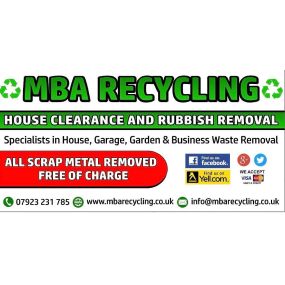 Bild von MBA Recycling Ltd House Clearance & Rubbish Removal