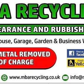 Bild von MBA Recycling Ltd House Clearance & Rubbish Removal