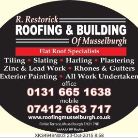 Bild von RR Roofing & Building of Musselburgh