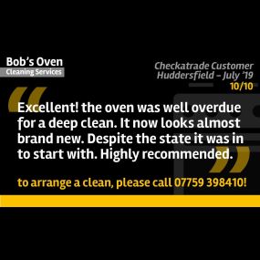 Bild von Bobs Oven Cleaning Services Ltd