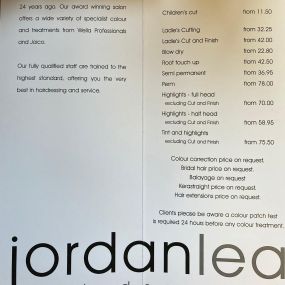 Bild von Jordan Lea Hairdressing