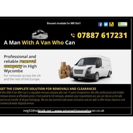 Logo von A Man with a Van Who Can