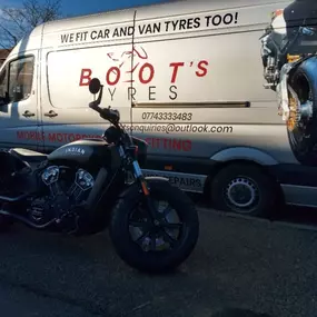 Bild von Boots Mobile Motorcycle Tyres