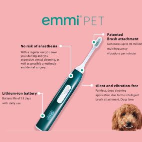 Bild von Emmipet - Ultrasonic Doggy Dentals by Diamonddax