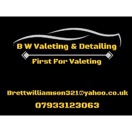 Logo od B W Valeting & Detailing