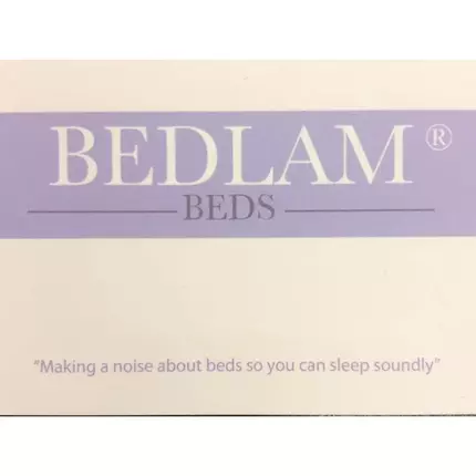 Logo from Bedlam Beds