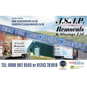 Bild von A S A P Removals & Storage Ltd