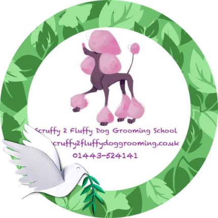 Logo van Scruffy 2 Fluffy Dog Grooming School