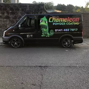 Bild von Chameleon Powder Coating