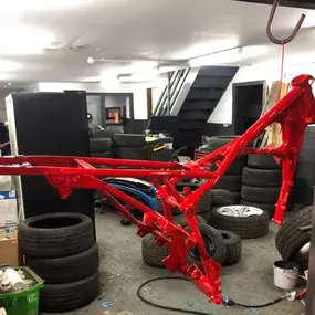 Bild von Chameleon Powder Coating