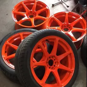 Bild von Chameleon Powder Coating
