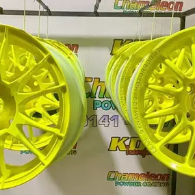 Bild von Chameleon Powder Coating