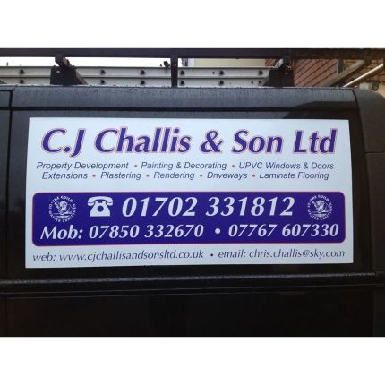 Logotyp från C J Challis & Son Ltd