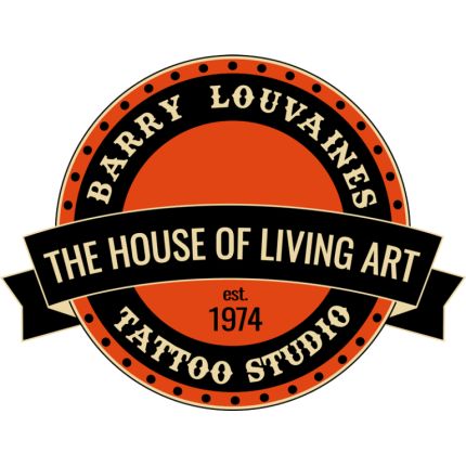 Logotyp från Barry Louvaine Tattoo