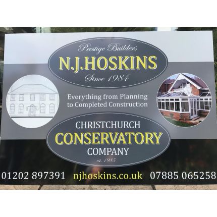 Logo from NJ Hoskins and Christchurch Conservatory Co