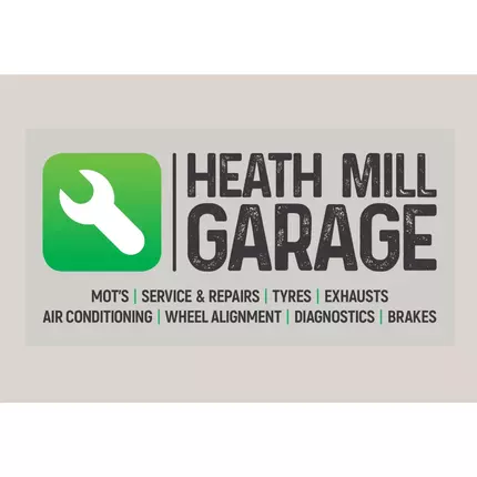 Logotyp från Heath Mill Garage