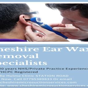 Bild von Cheshire Ear Wax Removal & Microsuction Services