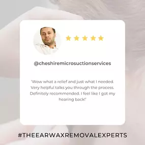 Bild von Cheshire Ear Wax Removal & Microsuction Services