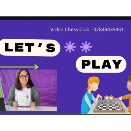 Logotipo de Vicki's Chess Club