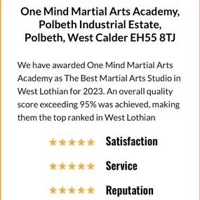 Bild von One Mind Martial Arts Academy