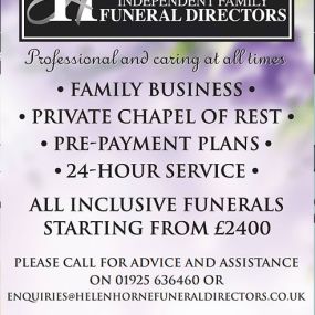 Bild von Helen Horne Funeral Directors Ltd