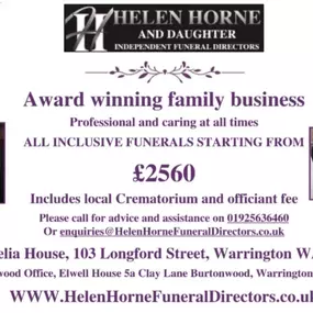 Bild von Helen Horne Funeral Directors Ltd