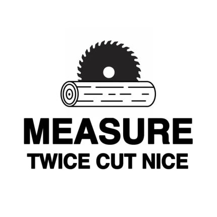 Logotipo de Measure Twice Cut Nice