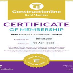 Bild von Blue Electric Contractors Ltd