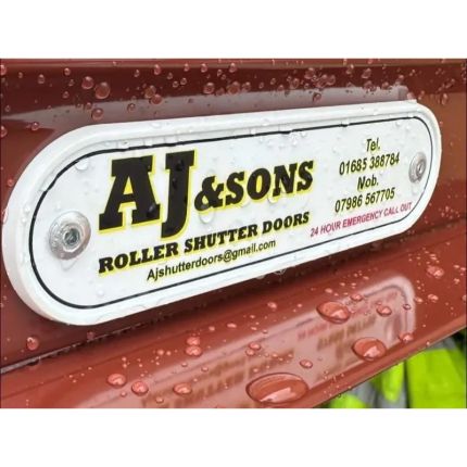 Logo from A J & Sons Roller Shutter Doors