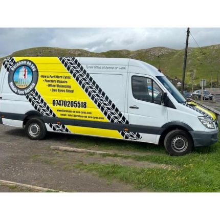 Logo van Burnham on Sea Mobile Tyre Service