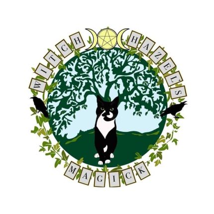 Logotyp från Witch Hazel's Magick