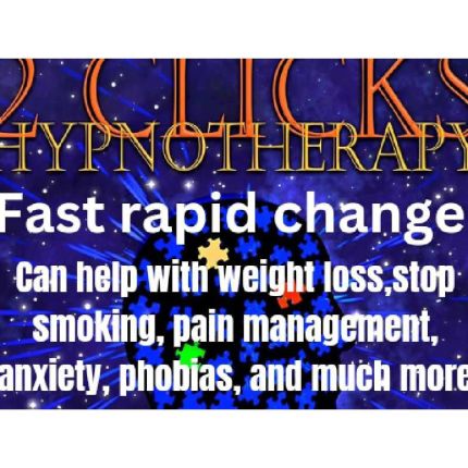 Logo da 2 Clicks Hypnotherapy