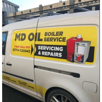 Logo van MD Oil Boiler Servicing