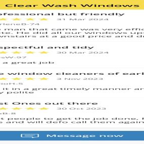 Bild von Clear Wash Windows