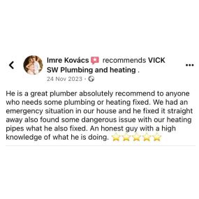 Bild von VICK SW Plumbing and Heating Services
