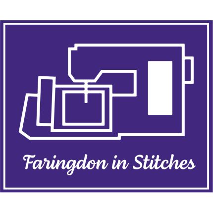 Logo from Faringdon in Stitches