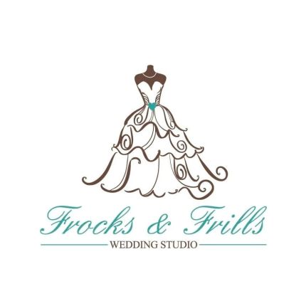 Logotyp från Frocks & Frills Wedding Studio