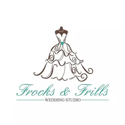 Logo from Frocks & Frills Wedding Studio