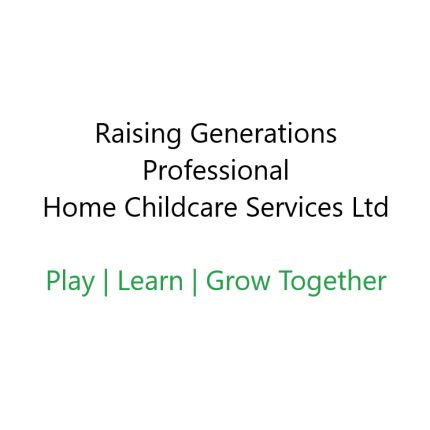 Logo da Raising Generations Professional Home Childcare Services Ltd