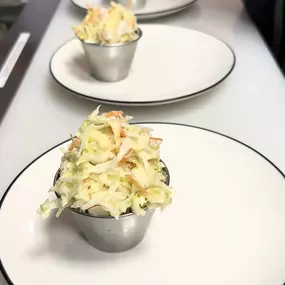 Free Pickles and Coleslaw