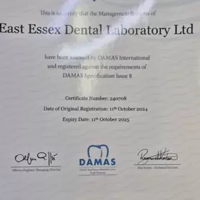 Bild von East Essex Dental Laboratory Ltd