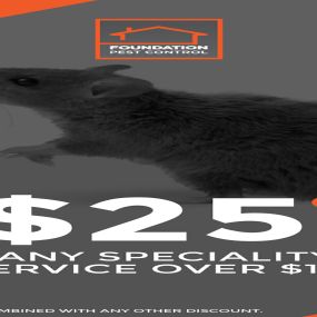 Specialty Pest Control Service Coupon