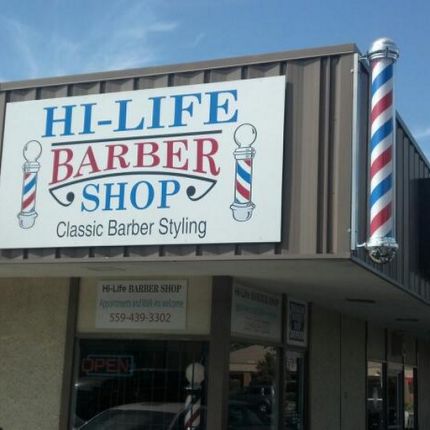 Logo from Hi-Life Barbershop