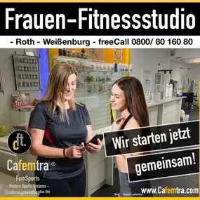 Freundinnen starten gemeinsam