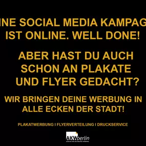 Außenwerbung und Ambient Media AKW Berlin