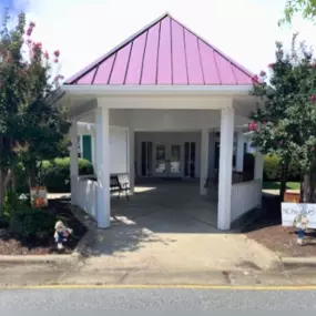 Our daycare’s front showcases a safe, inviting environment where children learn, play, and grow every day.