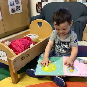 Imaginations run wild during pretend story time! Kids love to create their own tales and bring them to life.