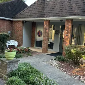 A welcoming entrance that reflects the warmth and care inside — our daycare’s front showcases a safe, inviting environment where children learn, play, and grow every day.