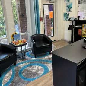 The heart of our school’s operations, the front office is a warm and welcoming space where parents, guardians, and staff connect. It’s where the journey of each child’s day begins and ends, ensuring smooth communication and a safe, organized environment.